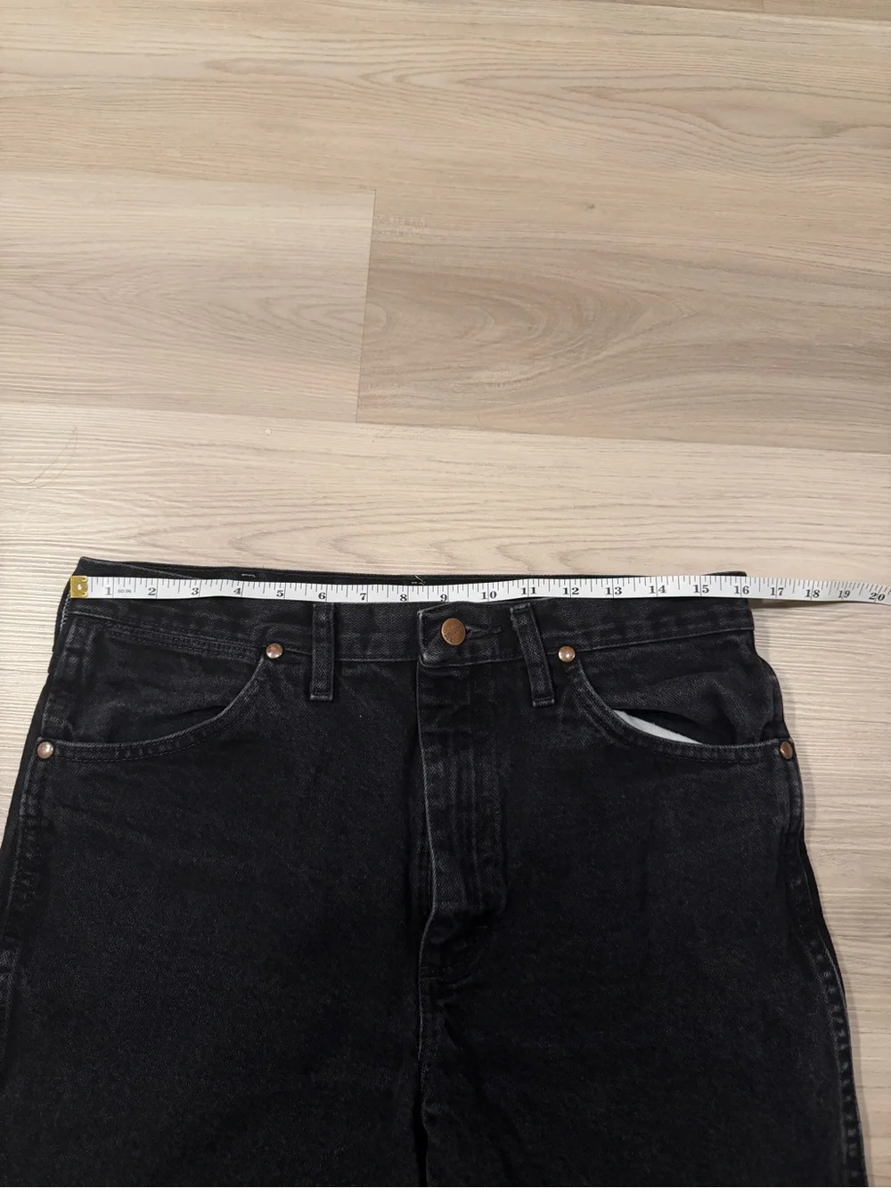 Wrangler Black 936 Slim Bootcut Jeans